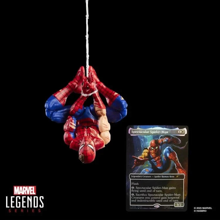 Marvel Legends Spider-Man Action Figure with Exclusive Magic: The Gathering Card (Hasbro)