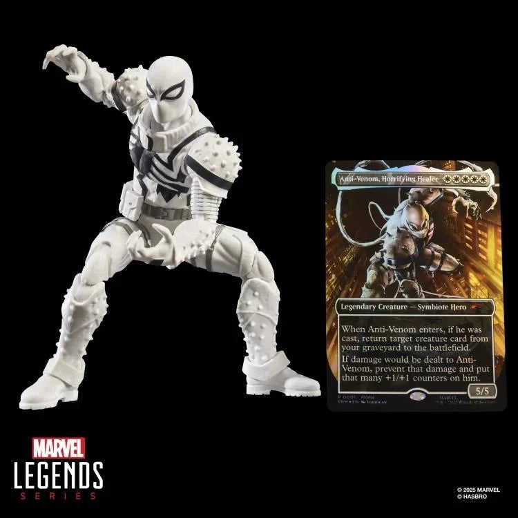 Marvel Legends Agent Anti-Venom Action Figure with Exclusive Magic: The Gathering Card (Hasbro)
