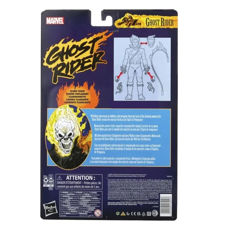 Marvel Legends Retro Collection Ghost Rider Action Figure (Hasbro)
