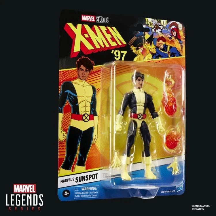 X-Men '97 Marvel Legends Marvel's Sunspot Action Figure (Hasbro)