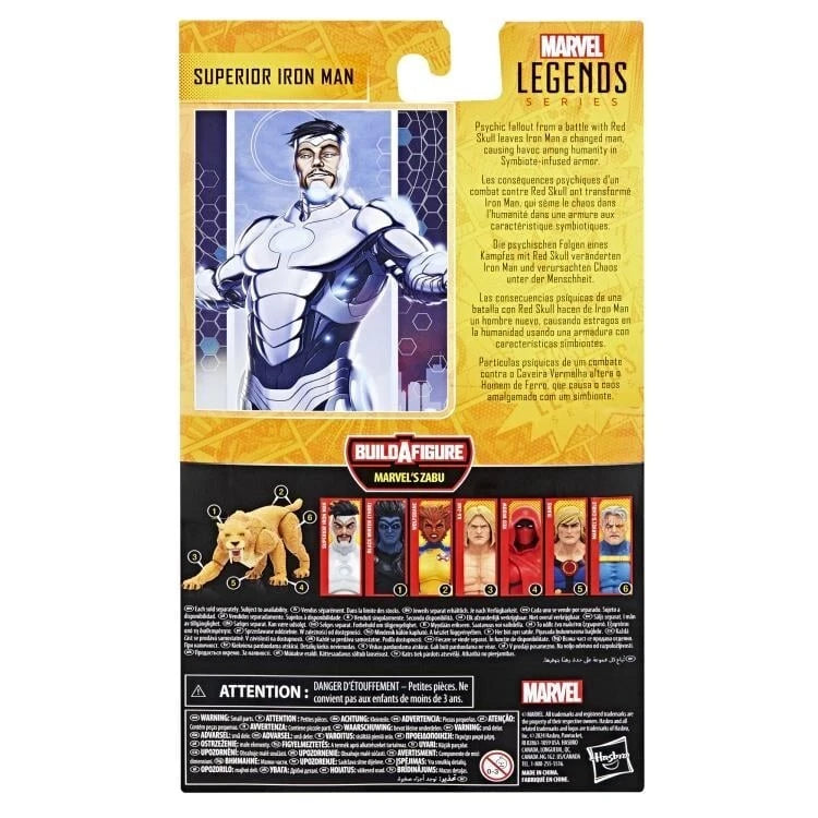 Hasbro Marvel Legends Superior Iron Man Action Figure (Marvel's Zabu BAF)