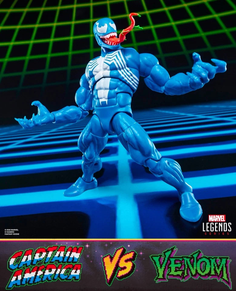 Marvel Legends Gamerverse Captain America vs. Venom Action Figure Two-Pack (Hasbro)