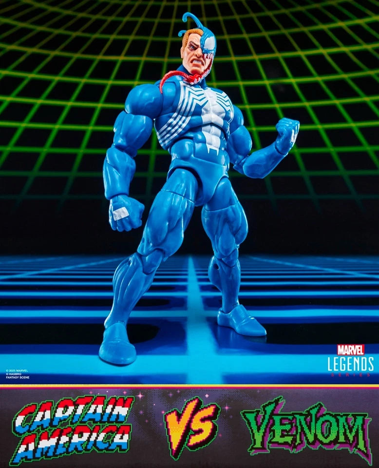 Marvel Legends Gamerverse Captain America vs. Venom Action Figure Two-Pack (Hasbro)