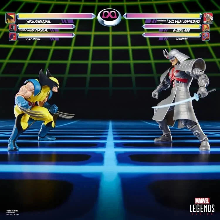 Marvel Legends Gamerverse Wolverine vs. Silver Samurai Action Figure Two-Pack (Hasbro)