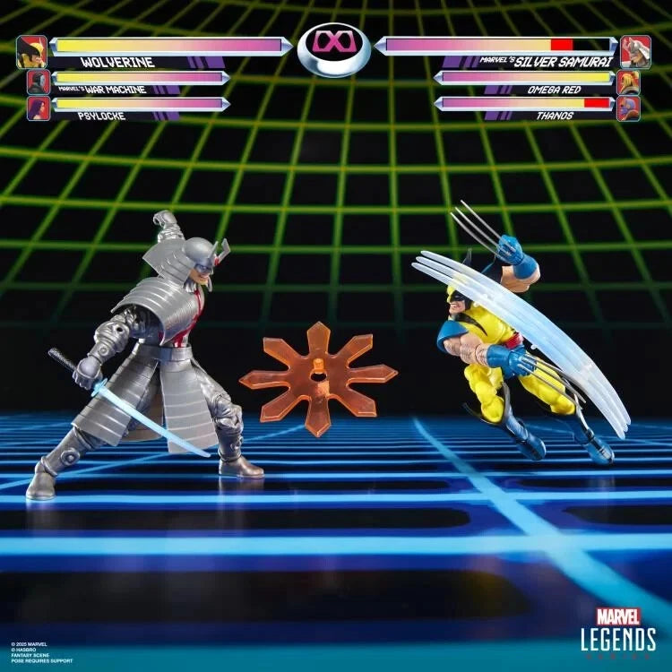 Marvel Legends Gamerverse Wolverine vs. Silver Samurai Action Figure Two-Pack (Hasbro)