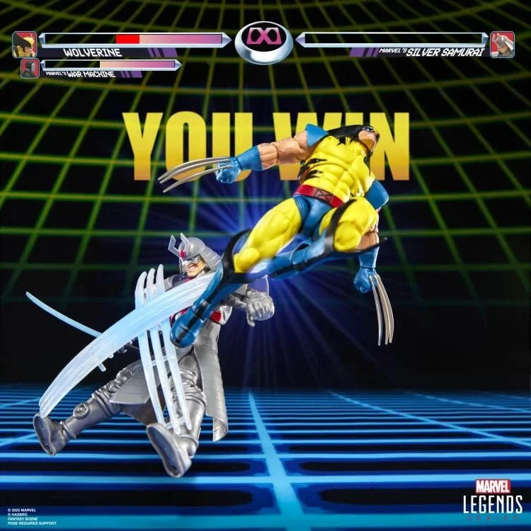Marvel Legends Gamerverse Wolverine vs. Silver Samurai Action Figure Two-Pack (Hasbro)