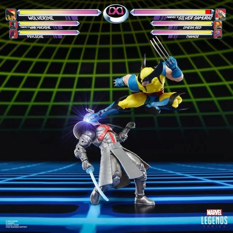 Marvel Legends Gamerverse Wolverine vs. Silver Samurai Action Figure Two-Pack (Hasbro)