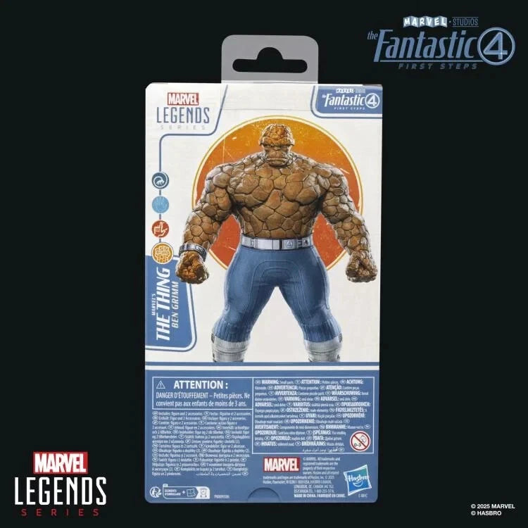 🔥PRESALE🔥The Fantastic Four: First Steps Marvel Legends The Thing Action Figure (Hasbro)