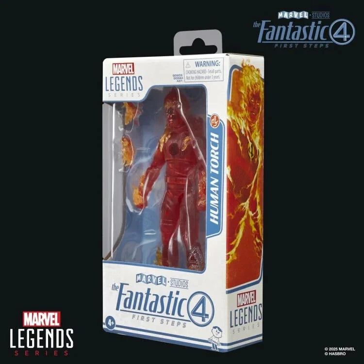The Fantastic Four: First Steps Marvel Legends Human Torch Action Figure (Hasbro)