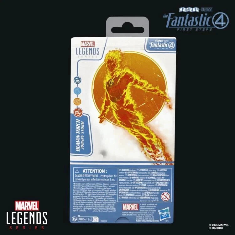 The Fantastic Four: First Steps Marvel Legends Human Torch Action Figure (Hasbro)