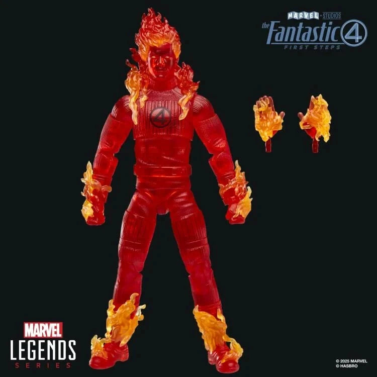 The Fantastic Four: First Steps Marvel Legends Human Torch Action Figure (Hasbro)