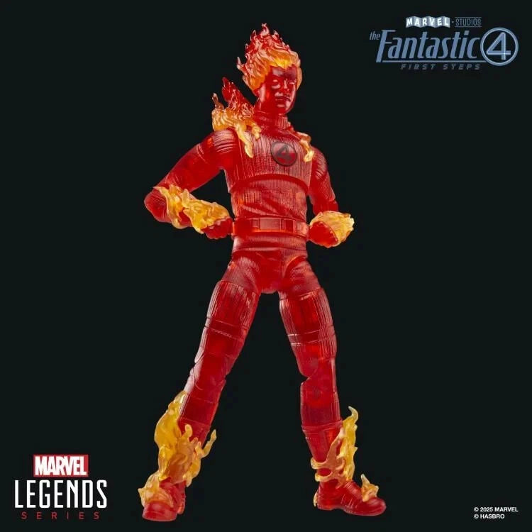 The Fantastic Four: First Steps Marvel Legends Human Torch Action Figure (Hasbro)