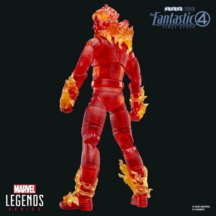The Fantastic Four: First Steps Marvel Legends Human Torch Action Figure (Hasbro)