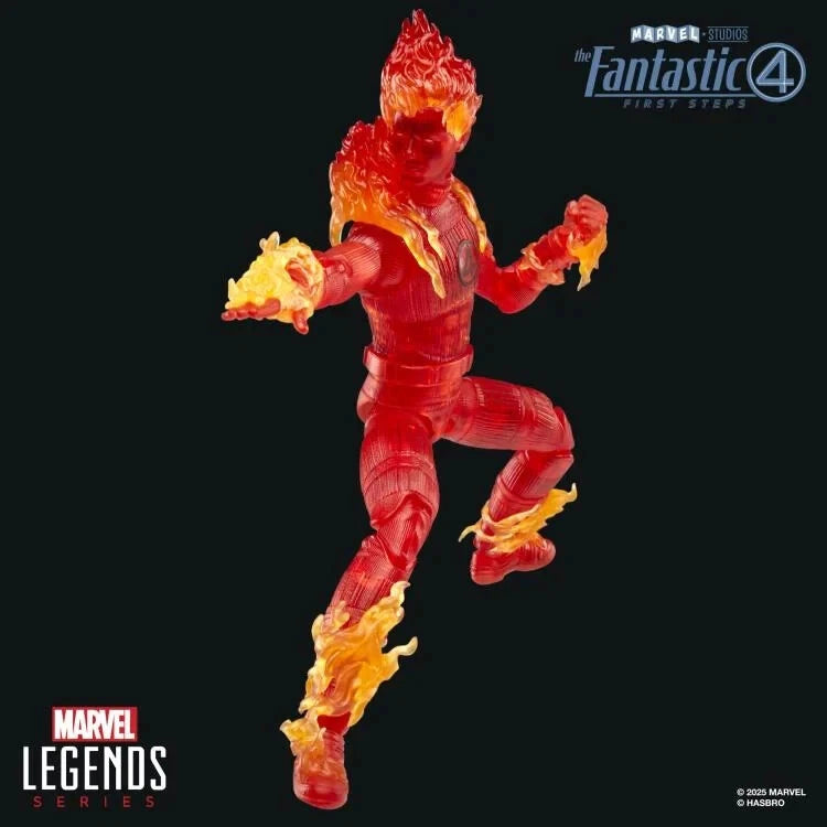 The Fantastic Four: First Steps Marvel Legends Human Torch Action Figure (Hasbro)