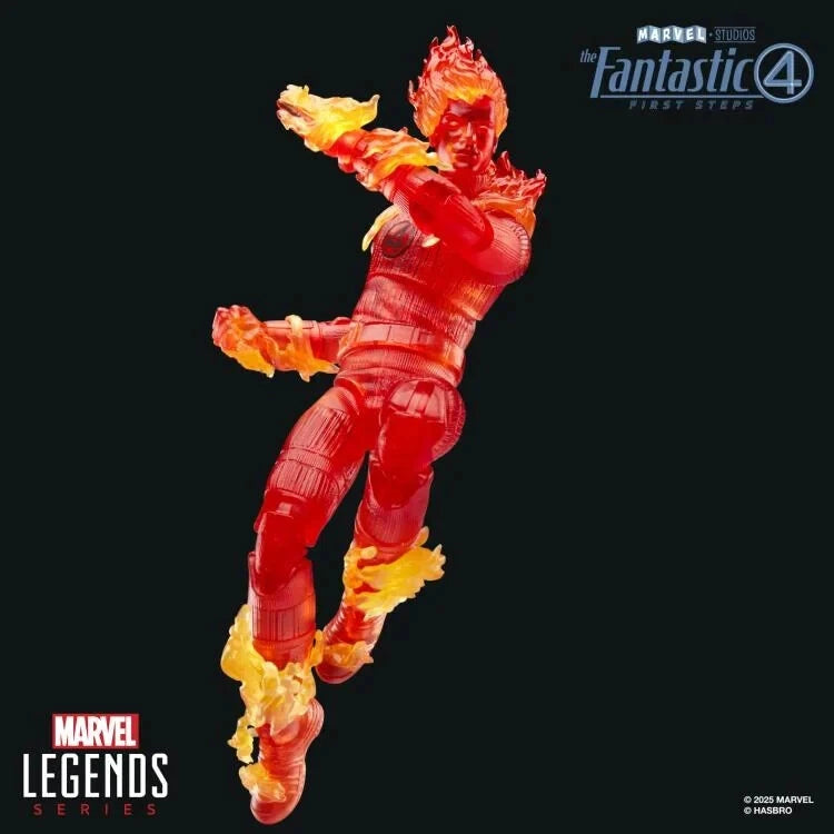 The Fantastic Four: First Steps Marvel Legends Human Torch Action Figure (Hasbro)
