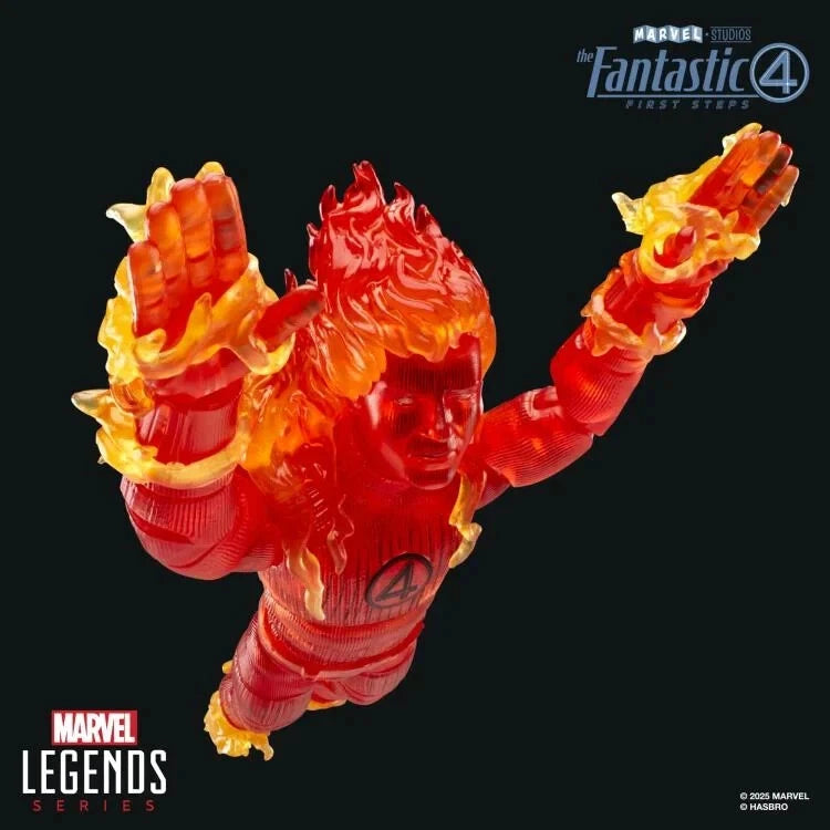 The Fantastic Four: First Steps Marvel Legends Human Torch Action Figure (Hasbro)