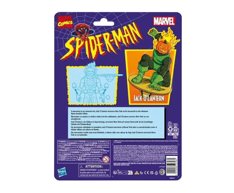 Spider-Man Marvel Legends Retro Collection Jack O'Lantern Action Figure (Hasbro)
