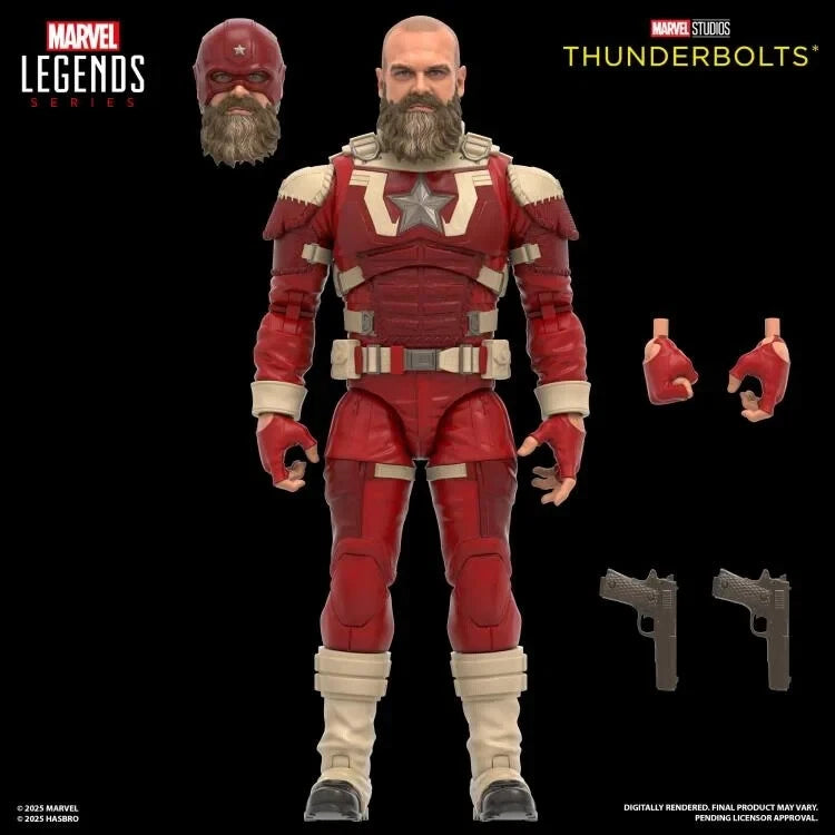 Thunderbolts* Marvel Legends Red Guardian & Yelena Belova Action Figure Two-Pack (Hasbro)