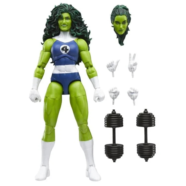 Fantastic Four Marvel Legends Retro Collection She-Hulk Action Figure (Hasbro)