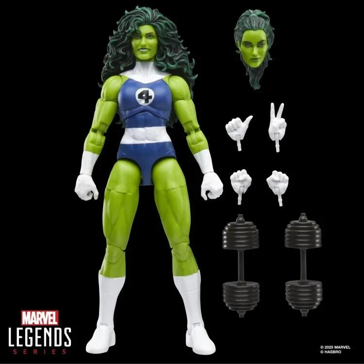 Fantastic Four Marvel Legends Retro Collection She-Hulk Action Figure (Hasbro)