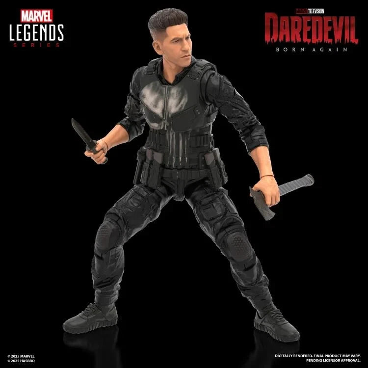 Daredevil: Born Again Marvel Legends Punisher Action Figure (Hasbro)