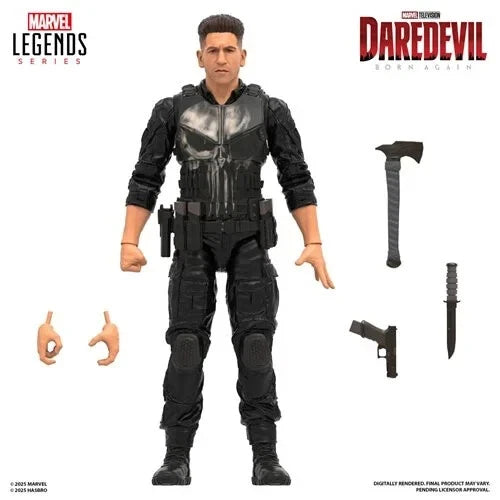 Daredevil: Born Again Marvel Legends Punisher Action Figure (Hasbro)