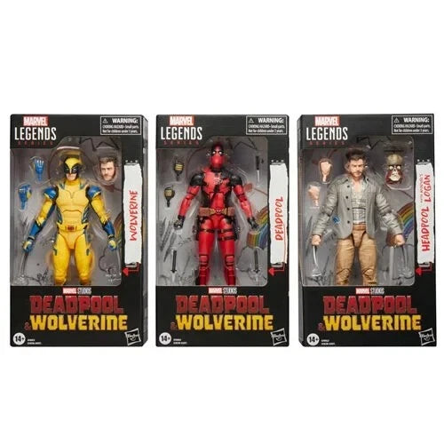 Marvel Legends Deadpool & Wolverine Action Figure Set (Hasbro)