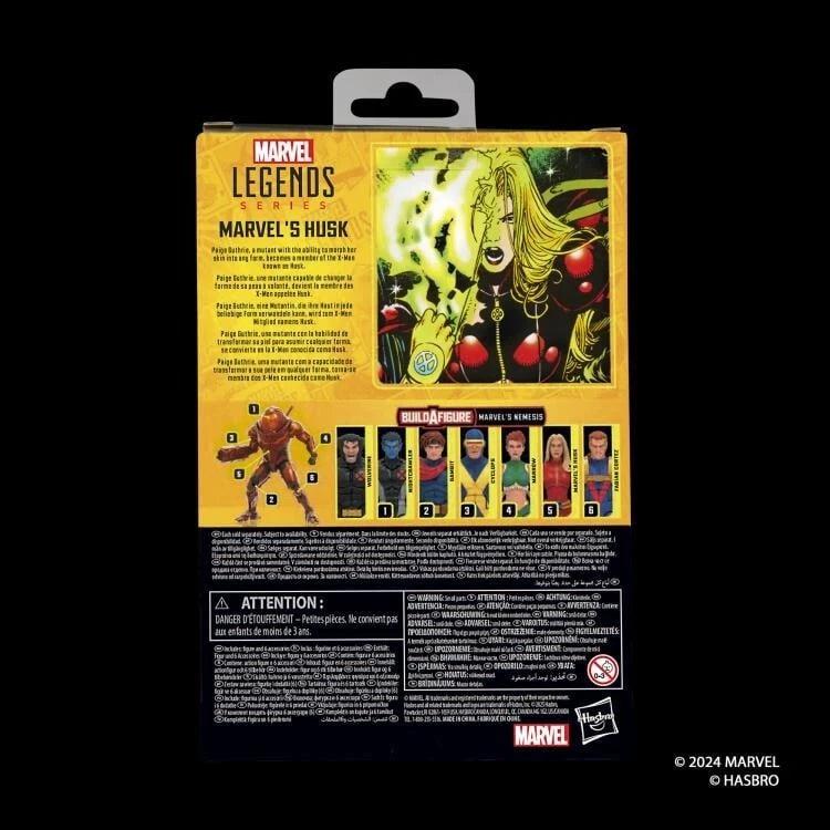 X-Men Marvel Legends Marvel's Husk Action Figure (Marvel's Nemesis BAF) (Hasbro)