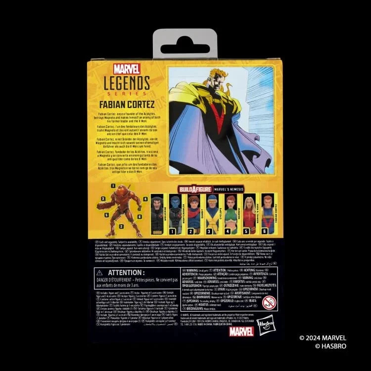 X-Men Marvel Legends Fabian Cortez Action Figure (Marvel's Nemesis BAF) (Hasbro)