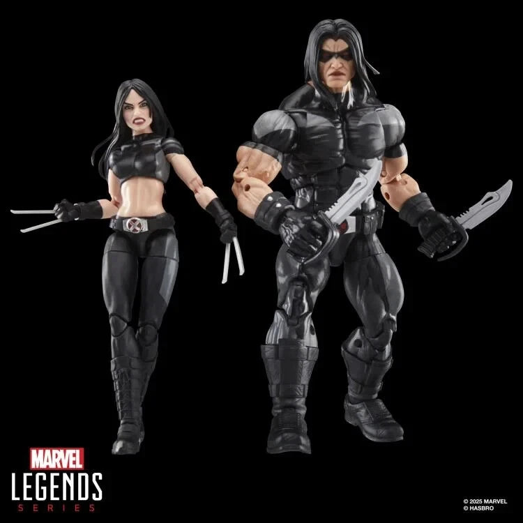 X-Force Marvel Legends Warpath and X-23 Action Figure Two-Pack (Hasbro)