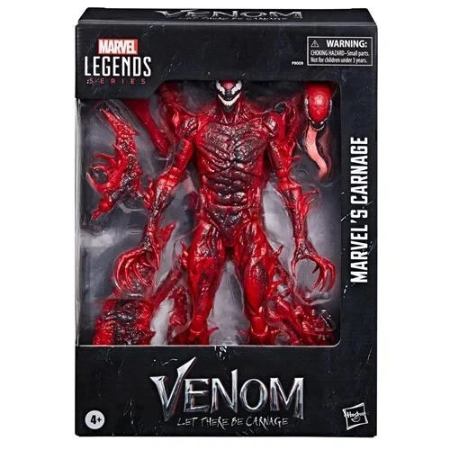 Venom: Let There Be Carnage Marvel Legends Deluxe Marvel's Carnage Action Figure (Hasbro)