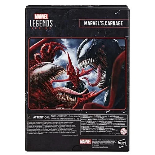 Venom: Let There Be Carnage Marvel Legends Deluxe Marvel's Carnage Action Figure (Hasbro)
