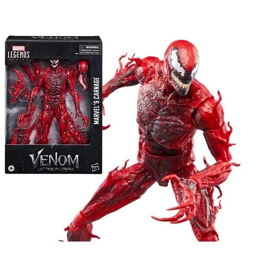 Venom: Let There Be Carnage Marvel Legends Deluxe Marvel's Carnage Action Figure (Hasbro)