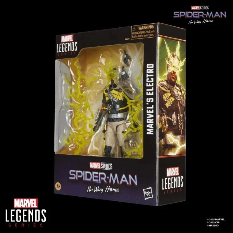 Spider-Man: No Way Home Marvel Legends Electro Deluxe Action Figure (Hasbro)