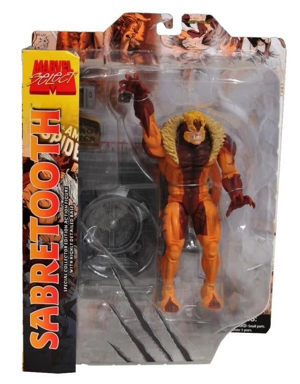 Marvel Select Sabretooth Action Figure (Diamond Select Toys)
