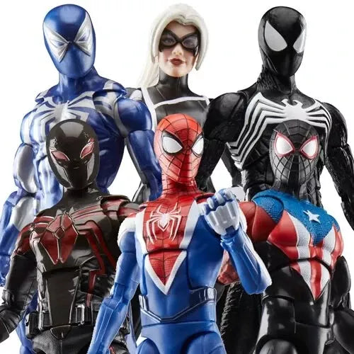 Hasbro Marvel Spider-Man 2 Gamerverse 6'' Action Figure Set of 6