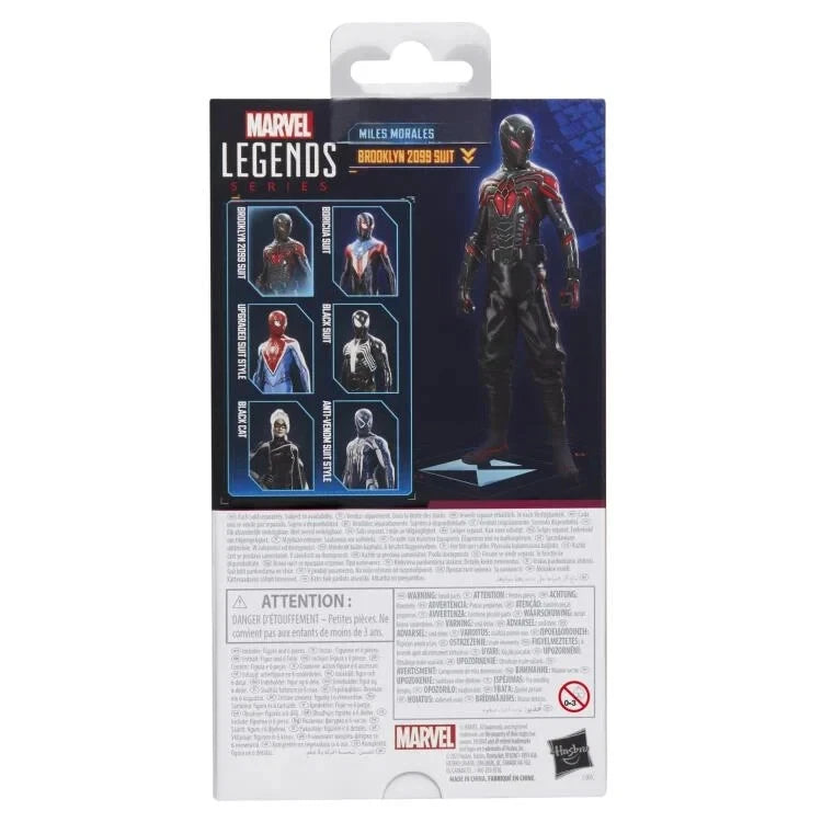 Marvel's Spider-Man 2 Marvel Legends Gamerverse Miles Morales (Brooklyn 2099 Suit) Action Figure (Hasbro)