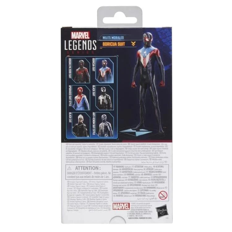 Marvel's Spider-Man 2 Marvel Legends Gamerverse Miles Morales (Boricua Suit) Action Figure (Hasbro)