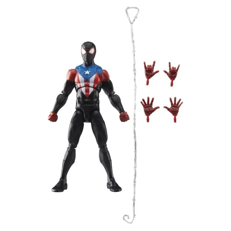 Marvel's Spider-Man 2 Marvel Legends Gamerverse Miles Morales (Boricua Suit) Action Figure (Hasbro)