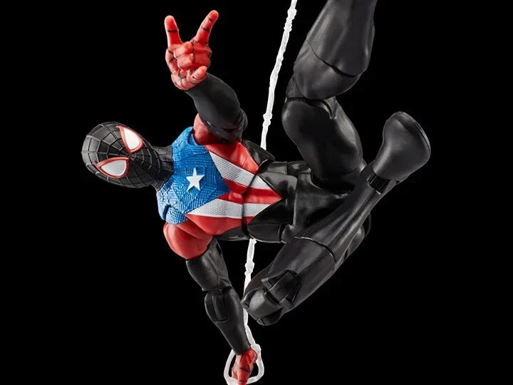 Marvel's Spider-Man 2 Marvel Legends Gamerverse Miles Morales (Boricua Suit) Action Figure (Hasbro)