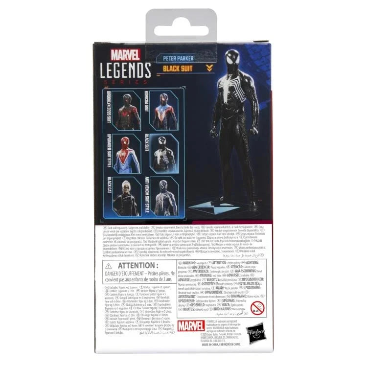 Hasbro Spider-Man 2 Marvel Legends Gamerverse Peter Parker Figure