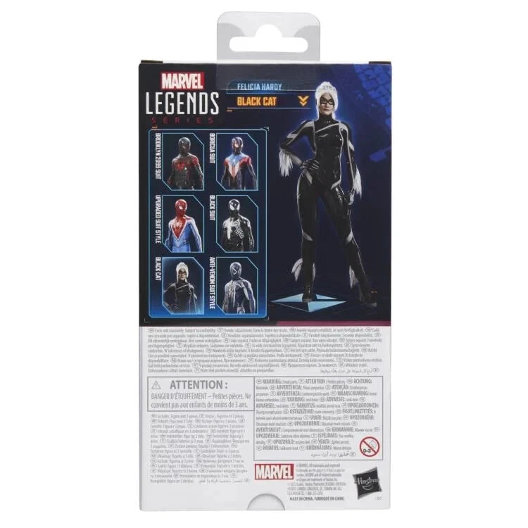 Marvel's Spider-Man 2 Marvel Legends Gamerverse Felicia Hardy (Black Cat) Action Figure (Hasbro)
