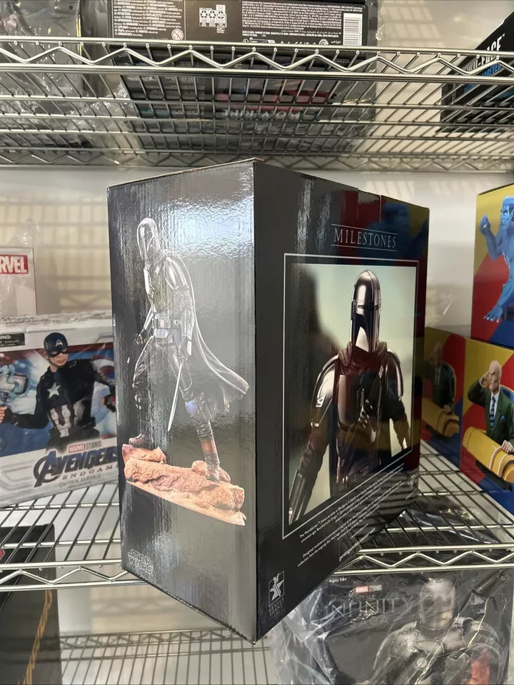 Gentle Giant Star Wars: The Mandalorian Season 3 Din Djarin Milestones Statue